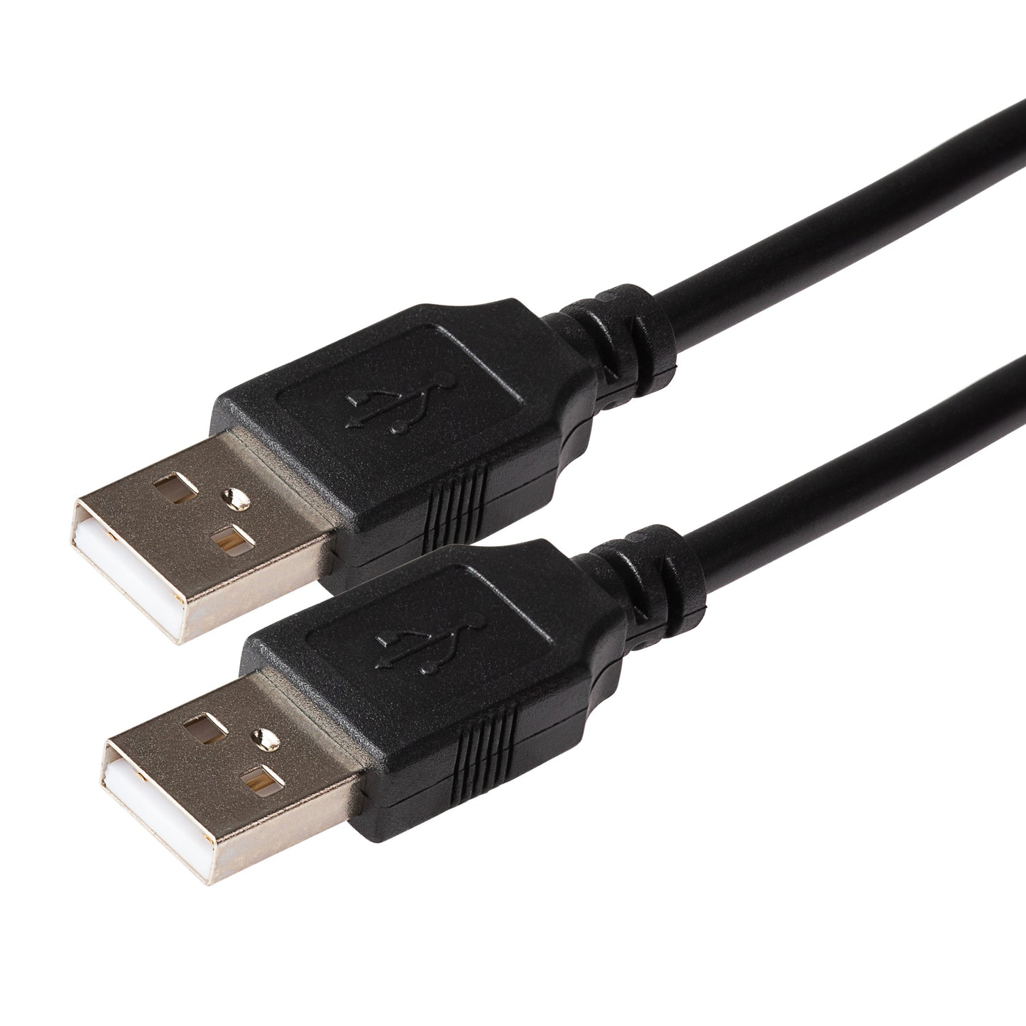 Maplin USB-A 2.0 to USB-A 2.0 Cable - Black