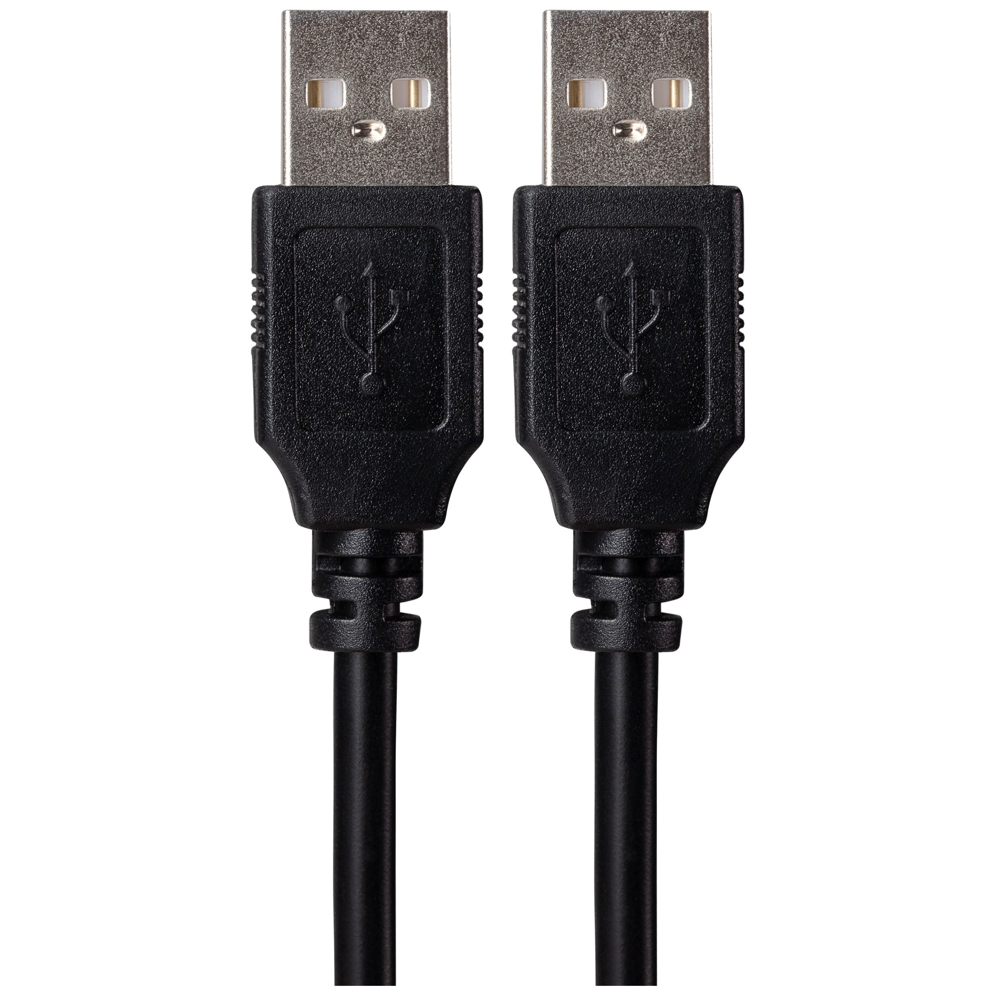 Maplin USB-A 2.0 to USB-A 2.0 Cable - Black