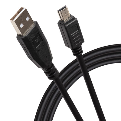 Maplin USB-A to Mini USB-B Cable - Black