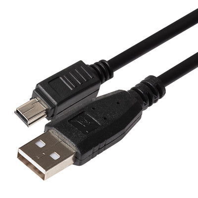 Maplin USB-A to Mini USB-B Cable - Black