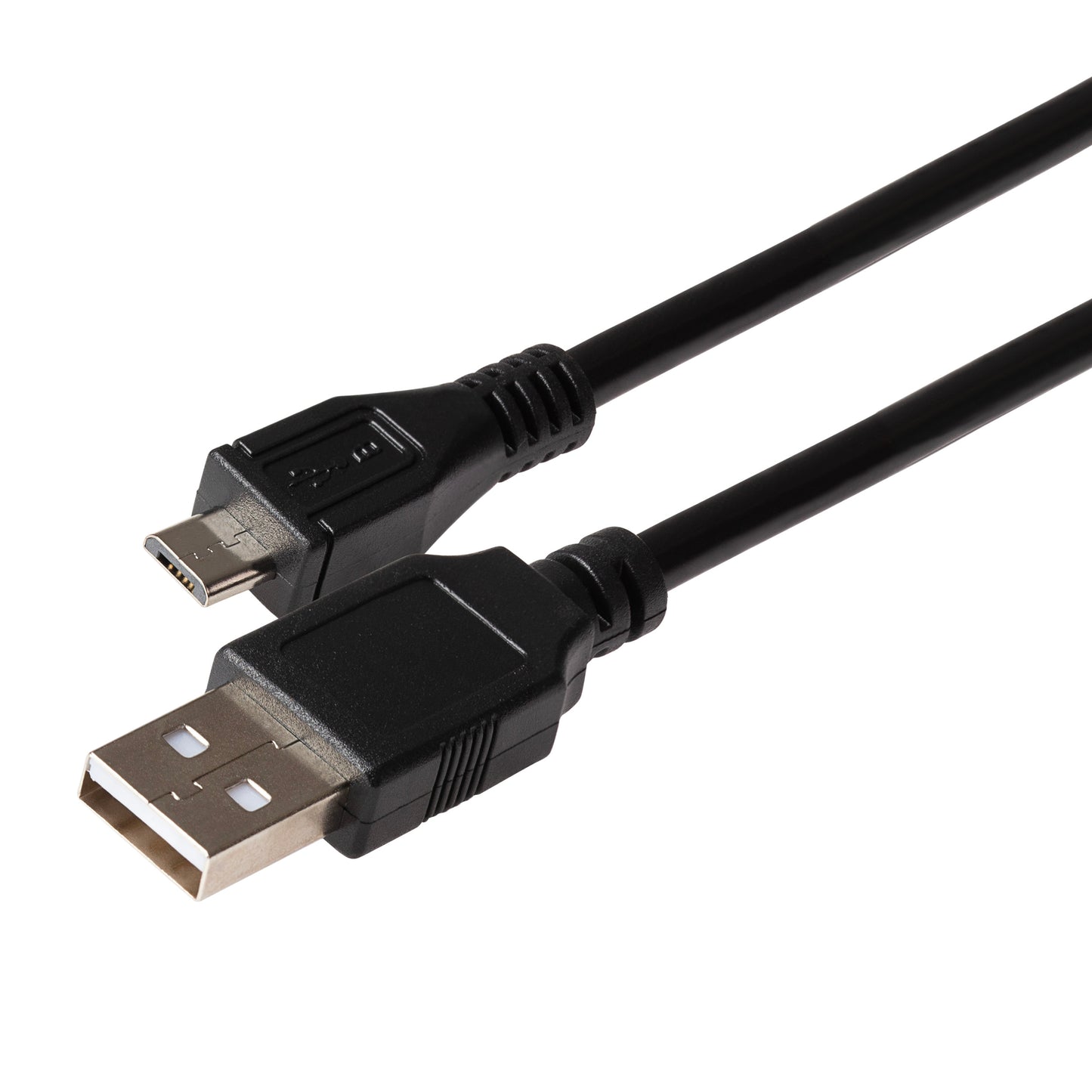 Maplin USB-A to Micro USB-B Male Cable - Black