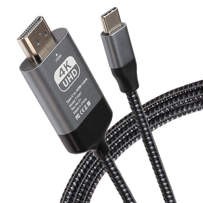 Maplin USB-C to HDMI Cable Adapter (Supports 4K Ultra HD @ 60Hz) - Black - maplin.co.uk