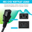 Maplin Power Lead IEC C13 Female Plug to UK 3 Pin Plug - 2m, 13 Amp Fuse