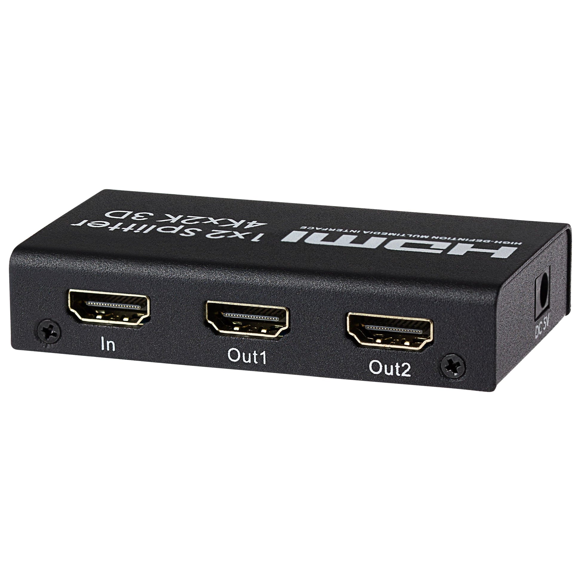 Maplin HDMI Splitter 1 Port In 2 Ports Out 4K Ultra HD @30Hz 10.2Gbps