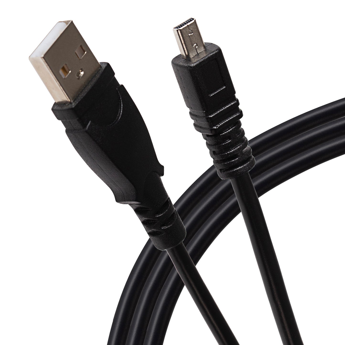 Maplin USB-A to 8-Pin Mini USB Cable - Black, 3m