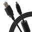 Maplin USB-A to 8-Pin Mini USB Cable - Black, 0.5m