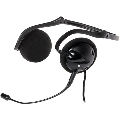 ProSound Stereo USB-A Behind The Head Headset with Detachable Boom Microphone - maplin.co.uk