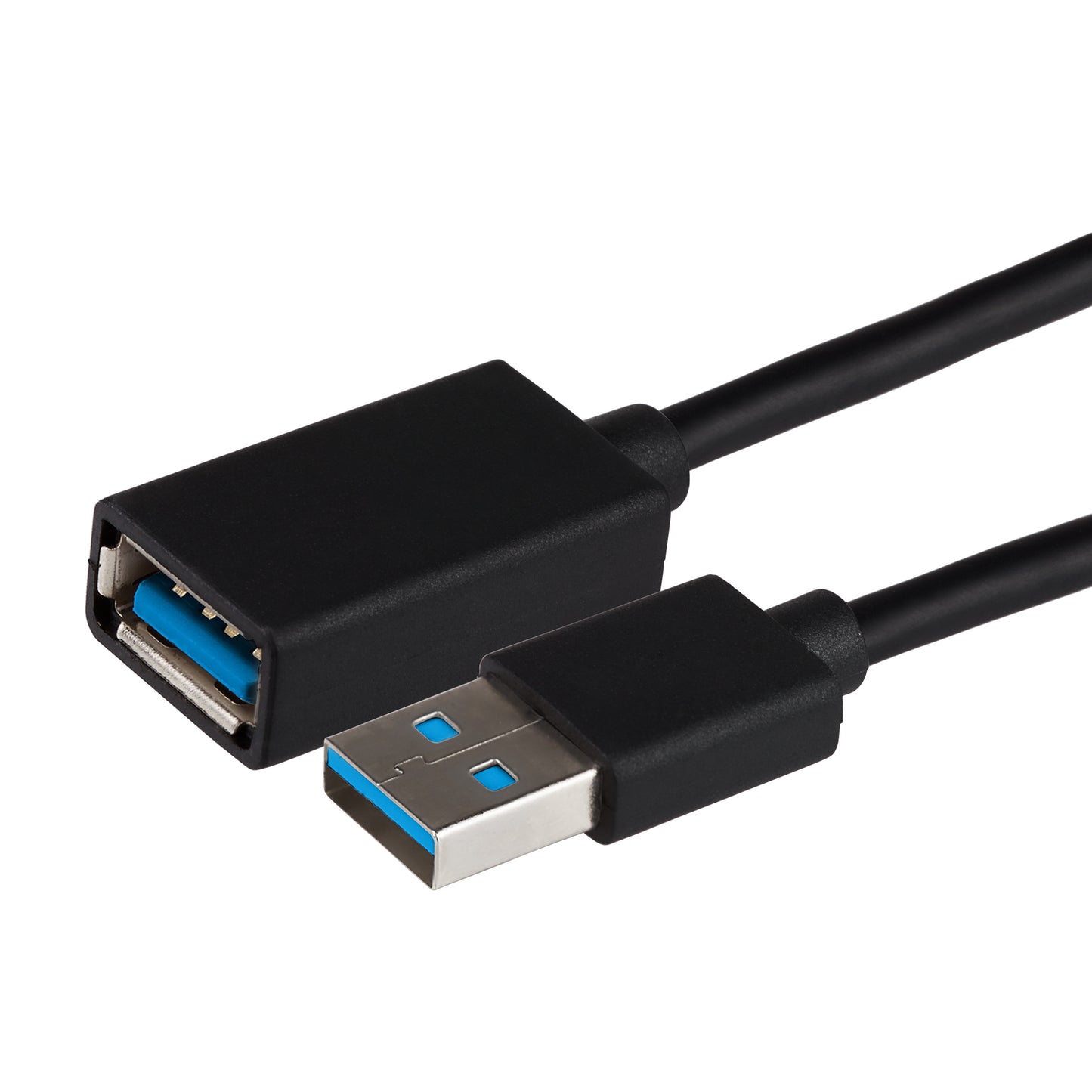 Maplin USB-A 3.0 Male to USB-A 3.0 Female Extension Cable - Black, 1.5m