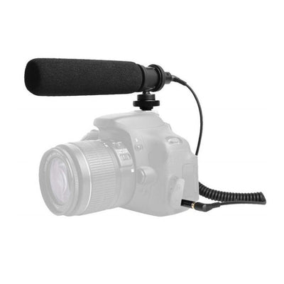 ProSound On Camera Microphone Shotgun Condenser Mic with 3.5mm Jack & Cold Shoe Mount