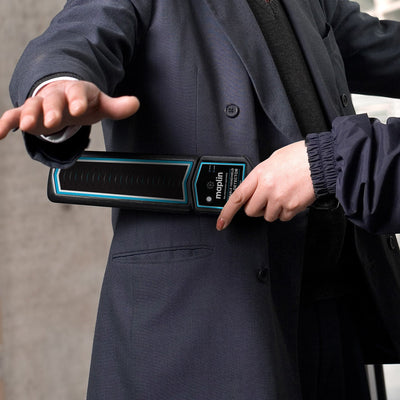 Maplin Handheld 10" Metal Detector Wand Body Scanner with Beep/Vibration Alerts & LED Light