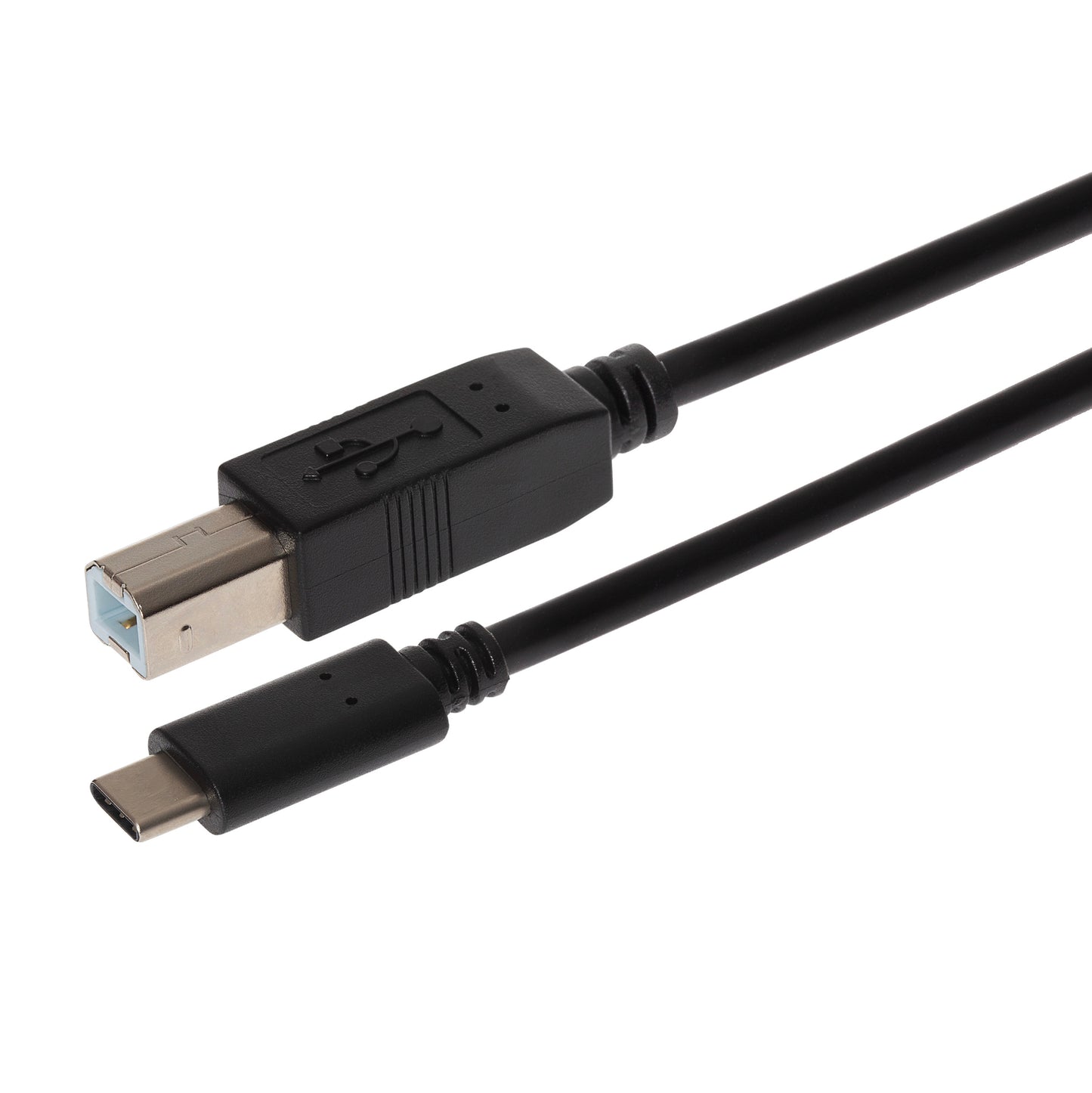 Maplin USB-C to USB-B Cable - Black, 2m