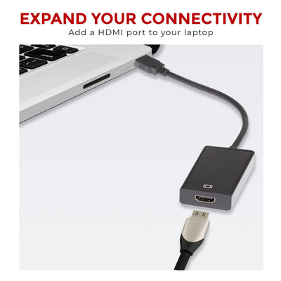 Maplin USB-A 3.0 to HDMI Adapter with 15cm Cable