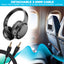 Maplin Bluetooth Noise Cancelling Over-Ear Headphones – Black