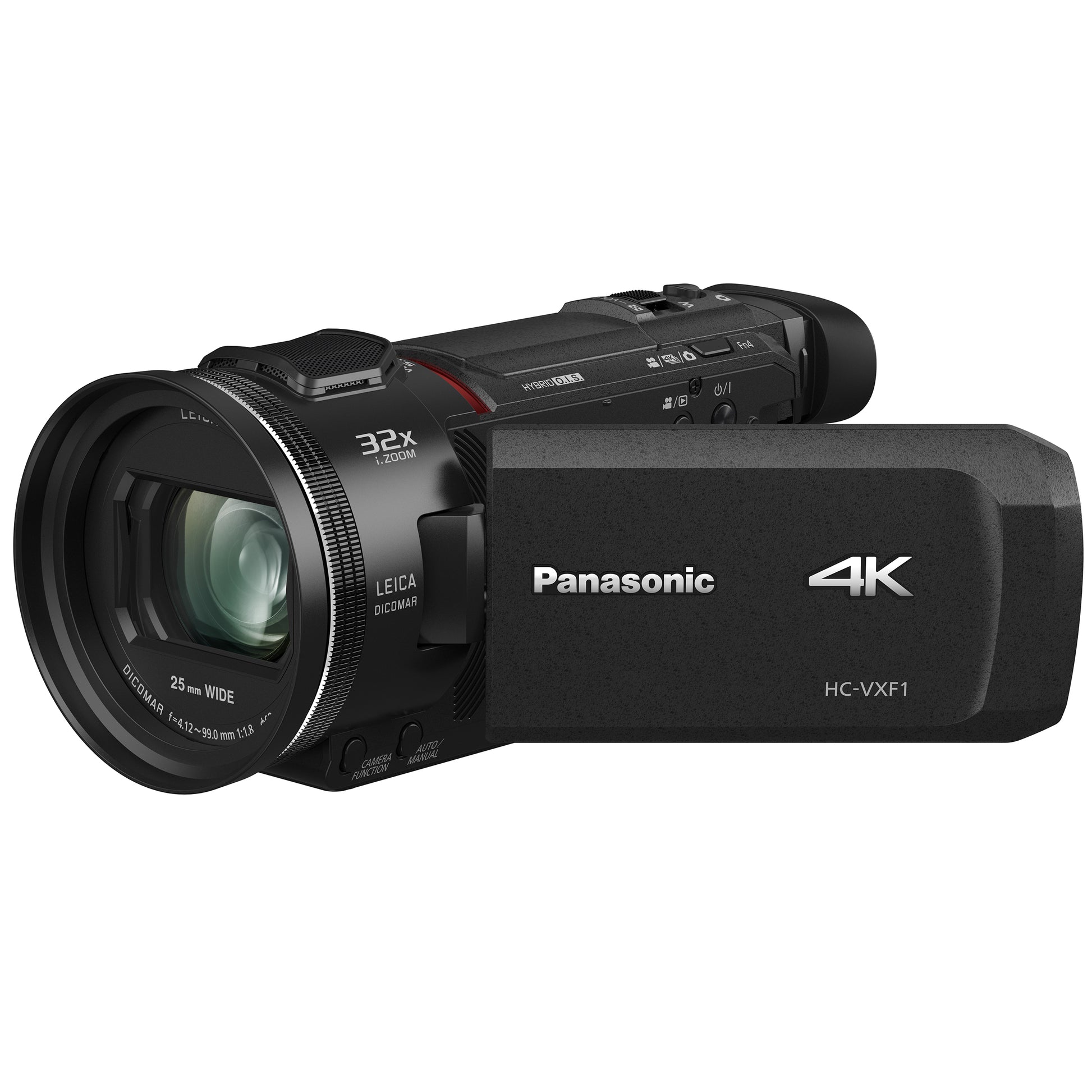 Panasonic HC-VXF1 4K Camcorder with 24x Optical Zoom, 3" LCD, WiFi & SD/SDHC/SDXC Compatibility - Black