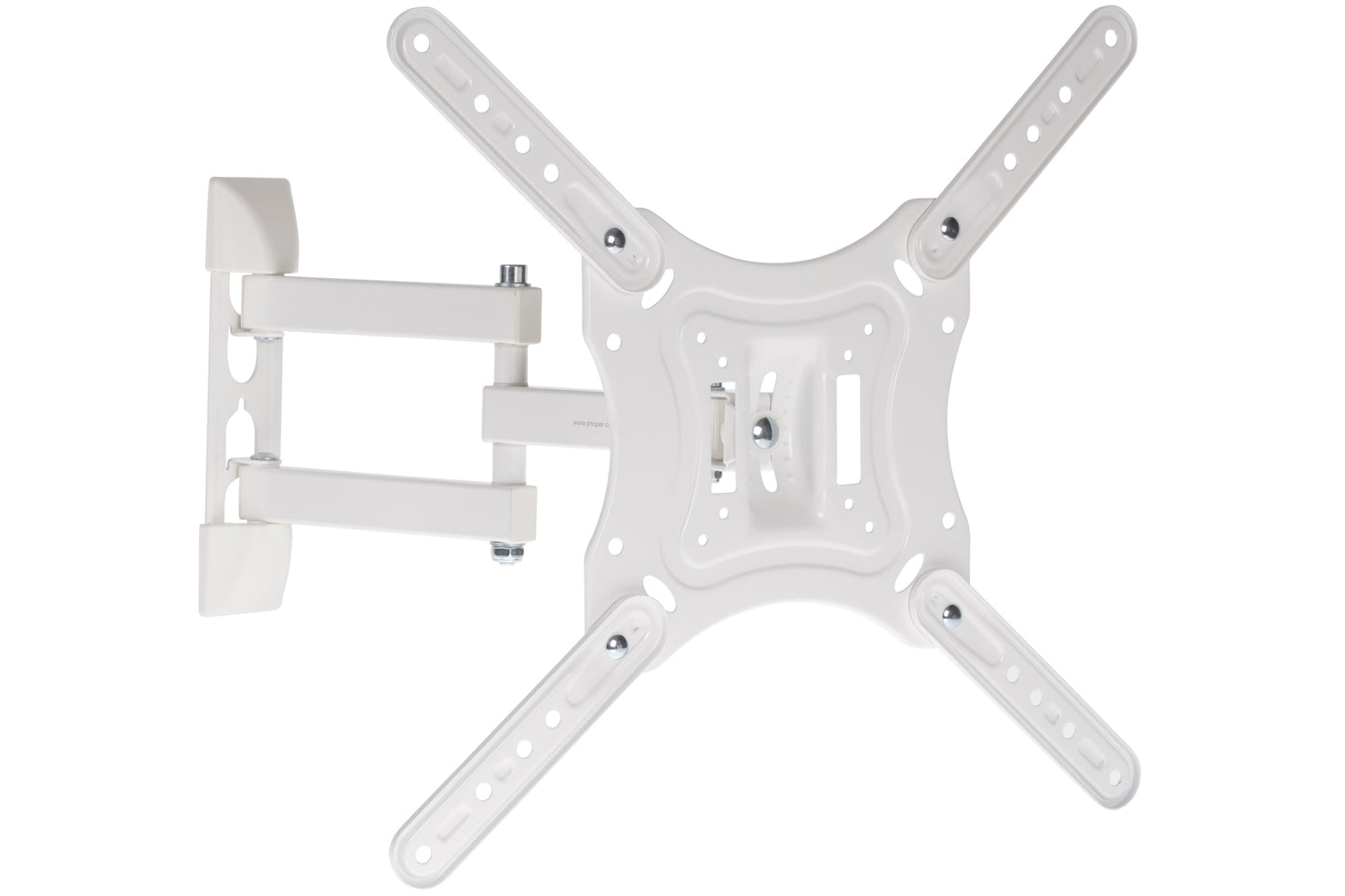 ProperAV TV Wall Bracket (23" - 55" / 30kg Capacity / VESA Max. 400x400) White