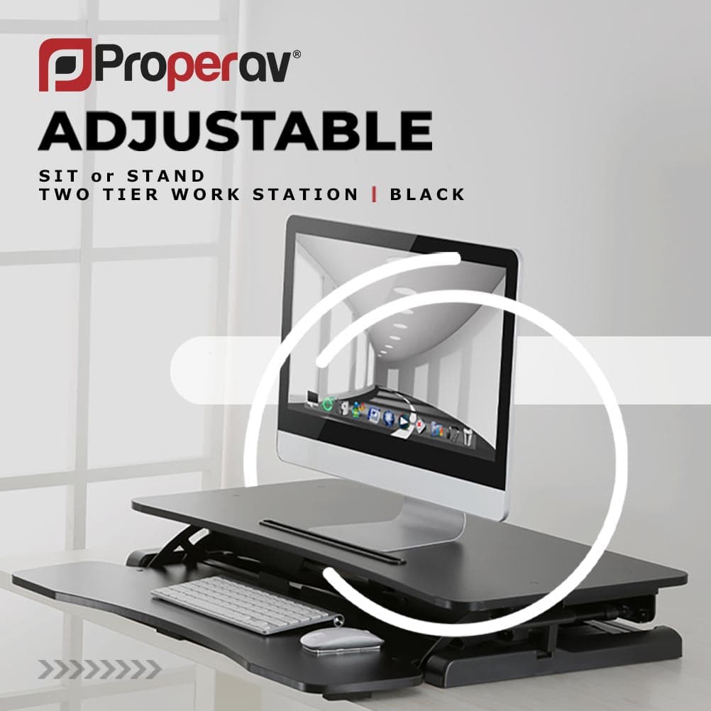 ProperAV Standing Desk Kit