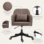 ProperAV Extra Velvet Mid-Back Office Chair with Massage Lumbar Pillow