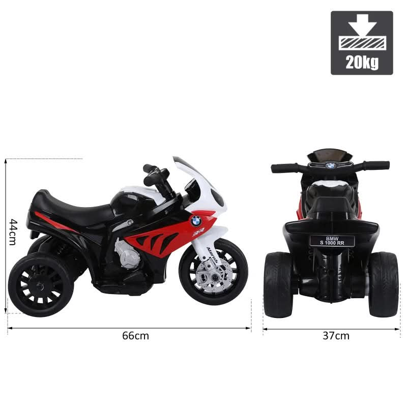 Maplin Plus Electric Ride-On BMW S1000RR 6V Motorbike for Kids with Headlights & Music