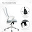 ProperAV Extra High-Back Ergonomic Adjustable Office Chair - Grey