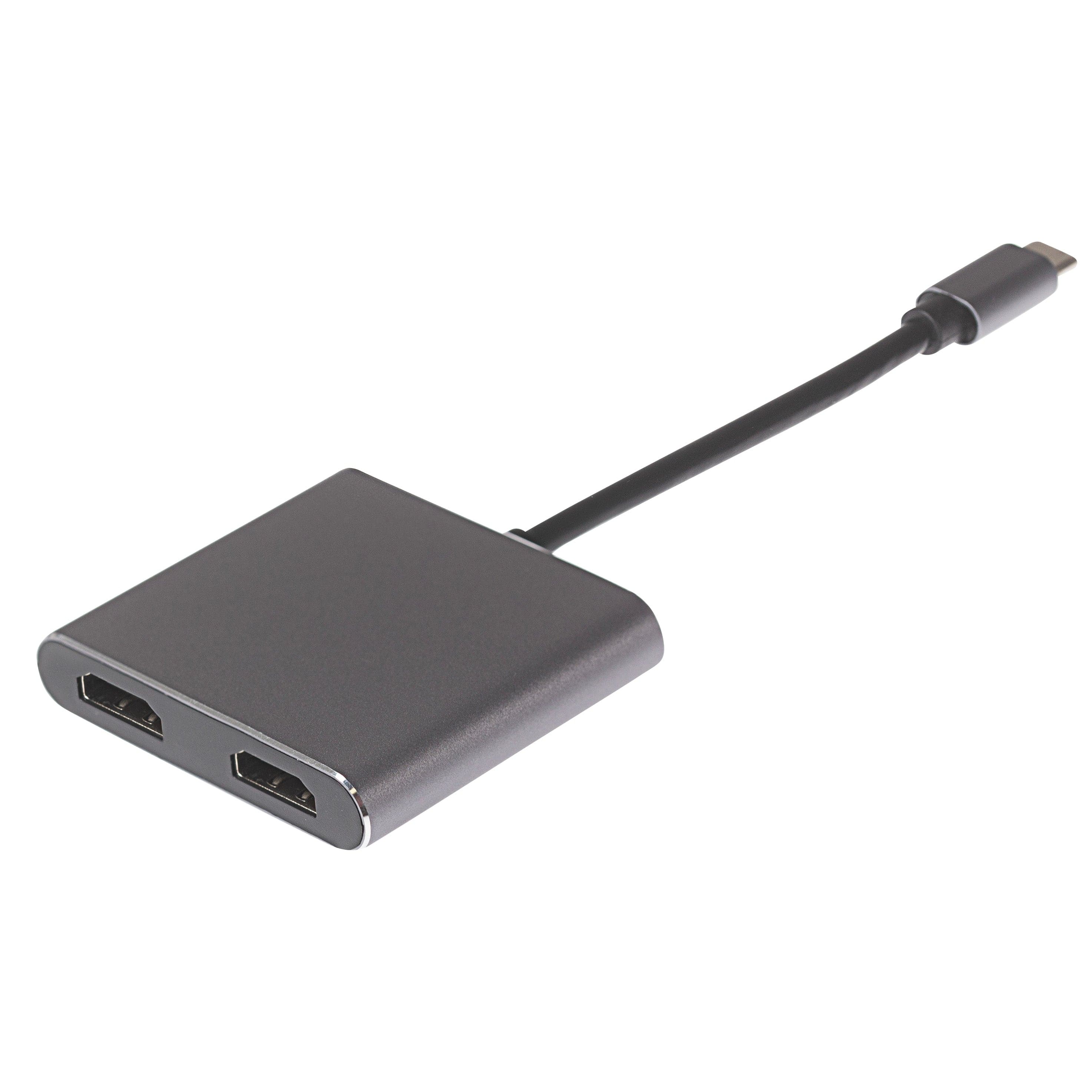 Nikkai USB C Mutiport Hub to 2x HDMI 4K Ultra HD 60Hz USB C PD USB A 3.0