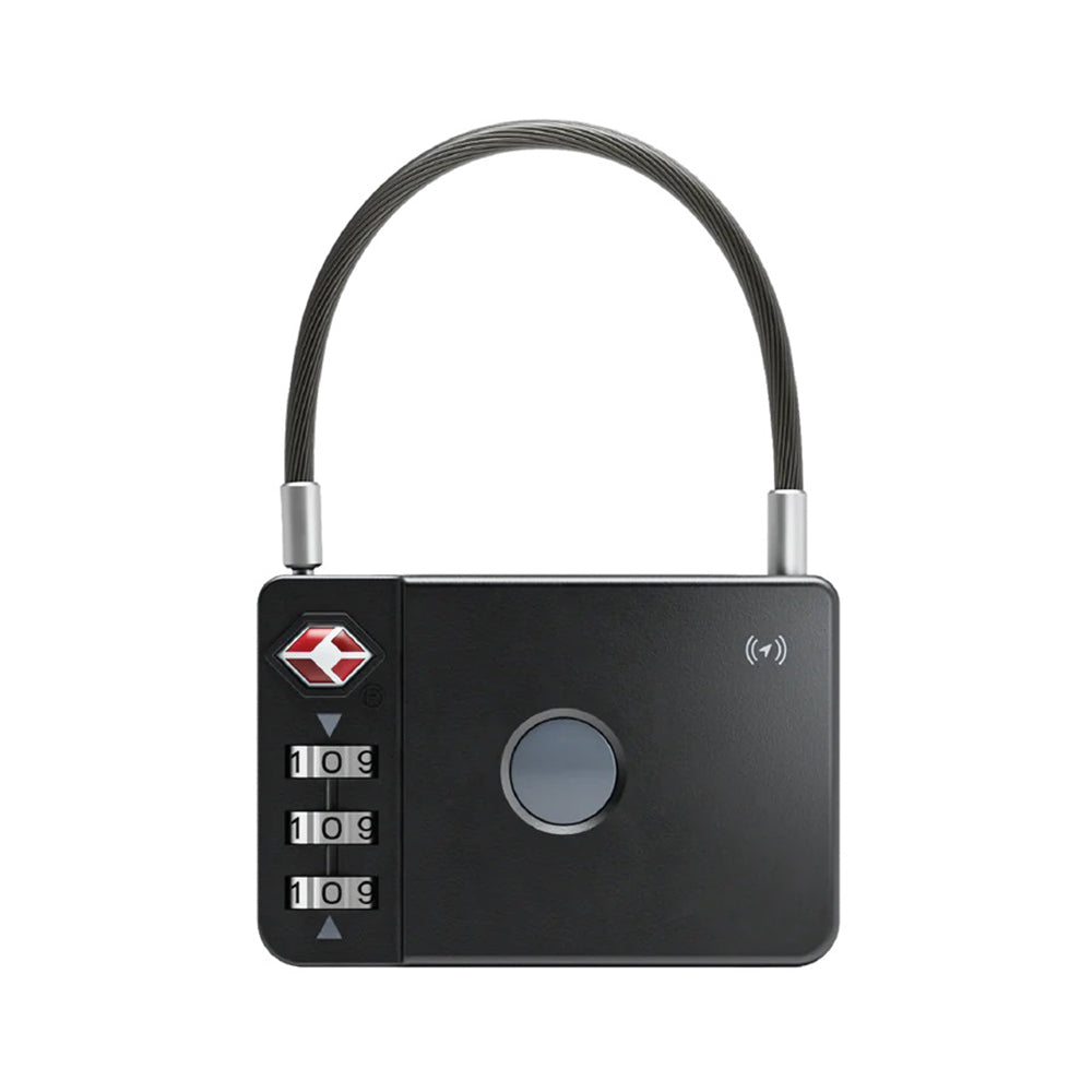 Maplin MiLi MiLock Combination Padlock Item Locator Black