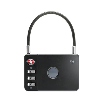 Maplin MiLi MiLock Combination Padlock Item Locator Black