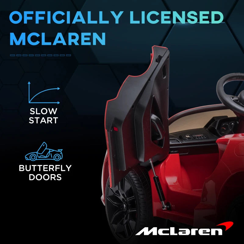 Maplin Plus McLaren Licensed Kids 12V Electric Ride On Car with Remote Control