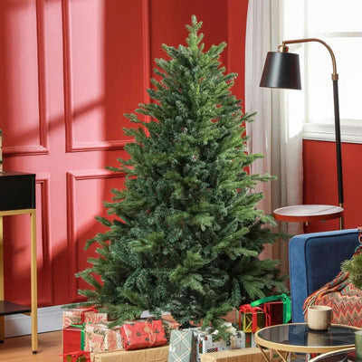 HOMCOM 5ft Bare Artificial Christmas Tree - Green