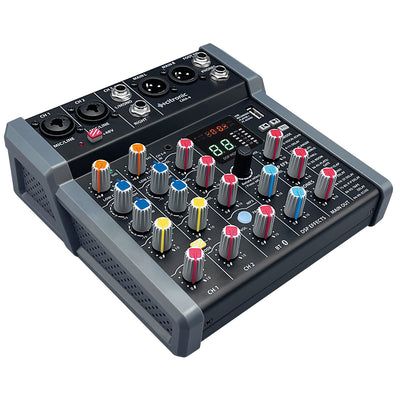 Citronic CMA-series Compact Mixer with DSP, USB Play/Record/PC and Bluetooth