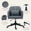 ProperAV Extra Velvet Mid-Back Office Chair with Massage Lumbar Pillow