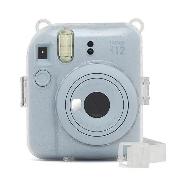 Fujifilm Instax Mini 12 Transparent Glitter Case