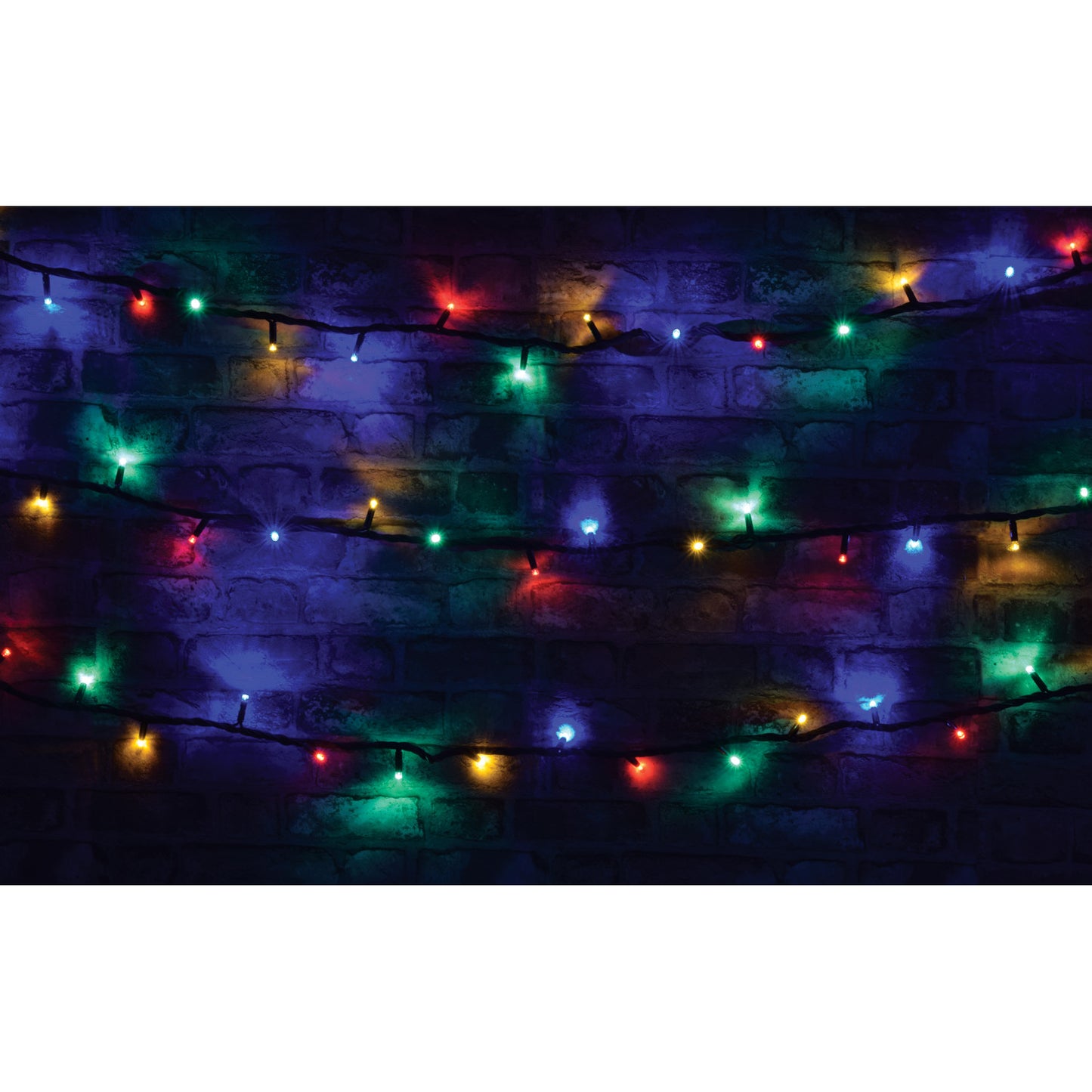 Lyyt Heavy Duty 180 LED String Lights - Multicoloured, 20m