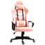 Maplin Plus Racing Gaming Chair with Lumbar Support Pink