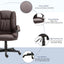 ProperAV Extra PU Leather Swivel Mid-Back Executive Office Chair