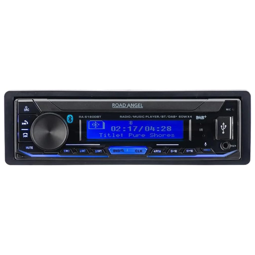 Road Angel RA-S180DBT Bluetooth DAB Car Stereo