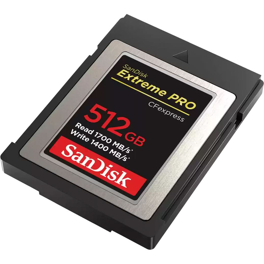 SanDisk Extreme PRO 512GB CF Express Memory Card