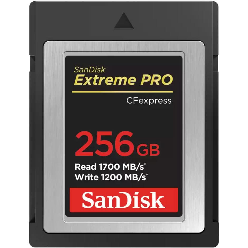 SanDisk Extreme PRO 256GB CF Express Memory Card