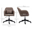 ProperAV Extra Velvet Mid-Back Office Chair with Massage Lumbar Pillow