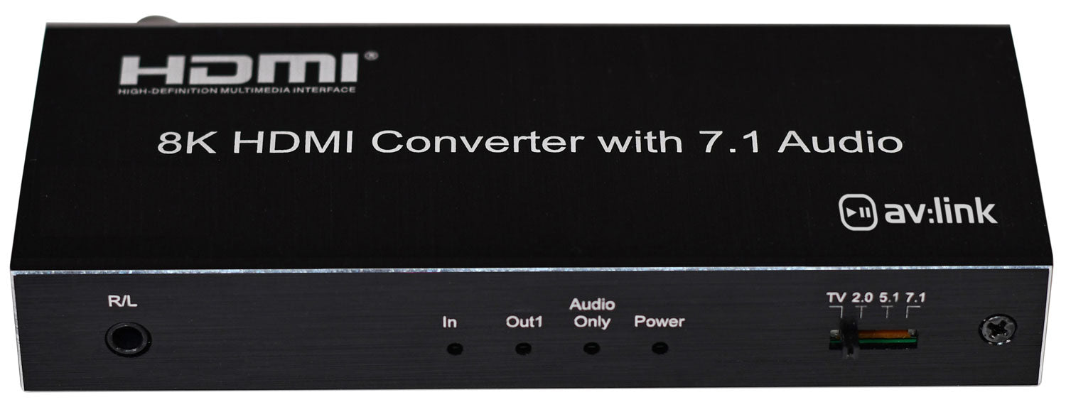 AV Link 8K HDMI Audio Extractor