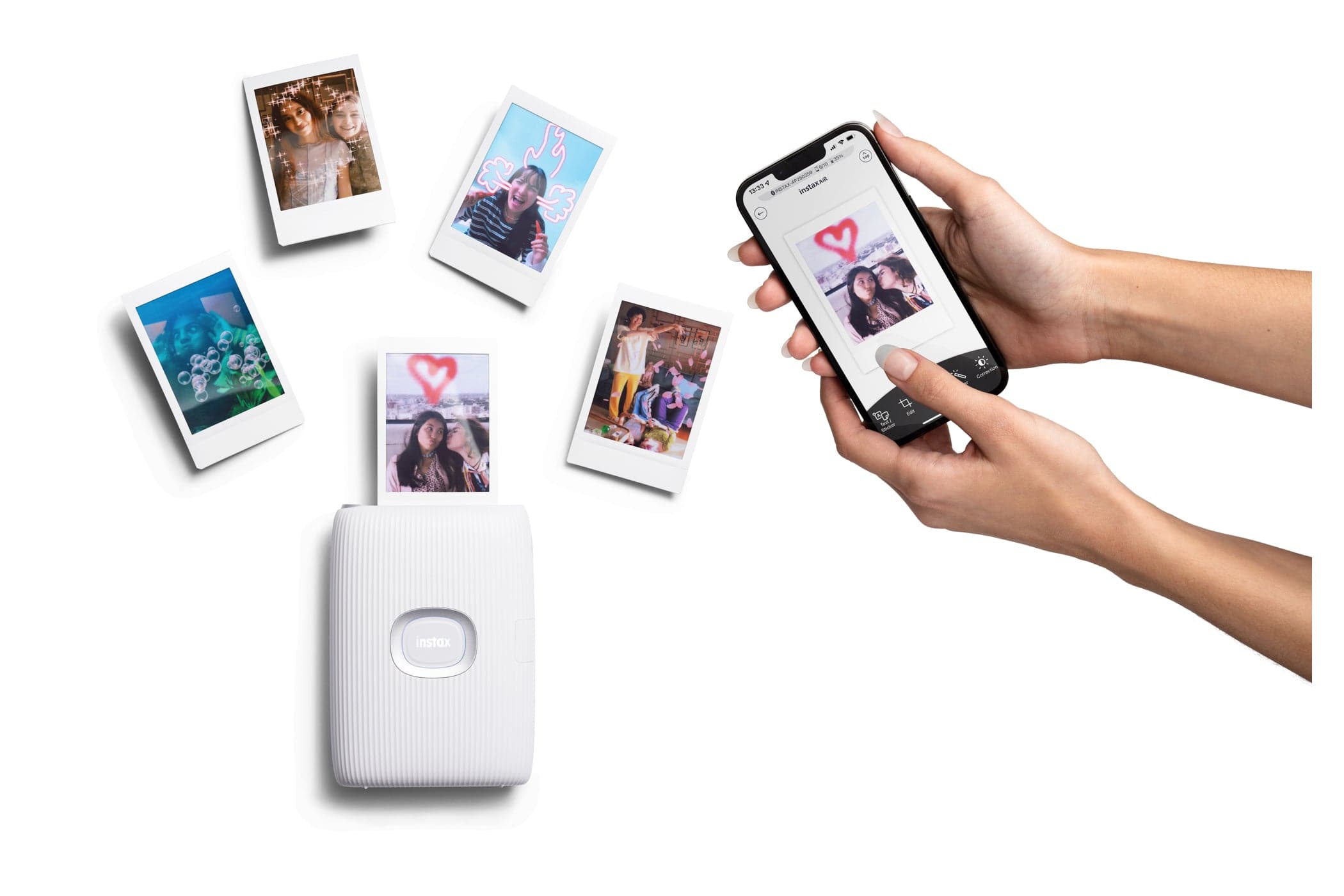 Instax Mini Link discount 2 Smartphone Printer & Instant Film Bundle