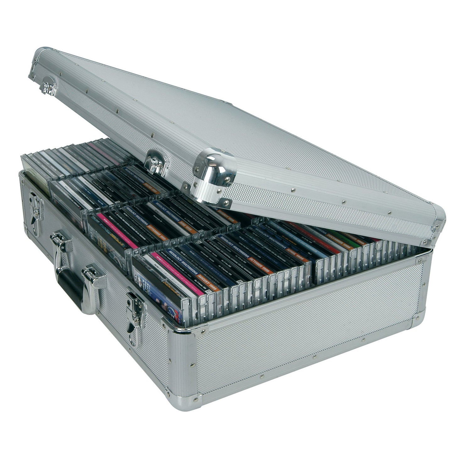 Citronic Aluminium CD Flight Case 120 CDs