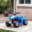 Maplin Plus AIYAPLAY Honda Licensed 6V Electric Ride On Kids Toy ATV Quad Bike with LED Lights & Horn for 1.5-3 Years