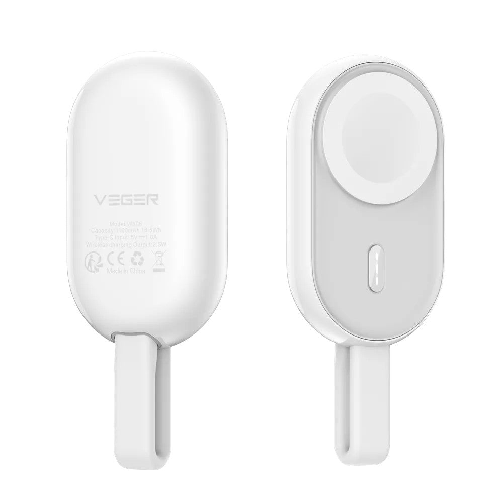 Veger Pomme 1,200mAh LED Indicator Pendant Ultra Portable Powerbank for Apple Watch