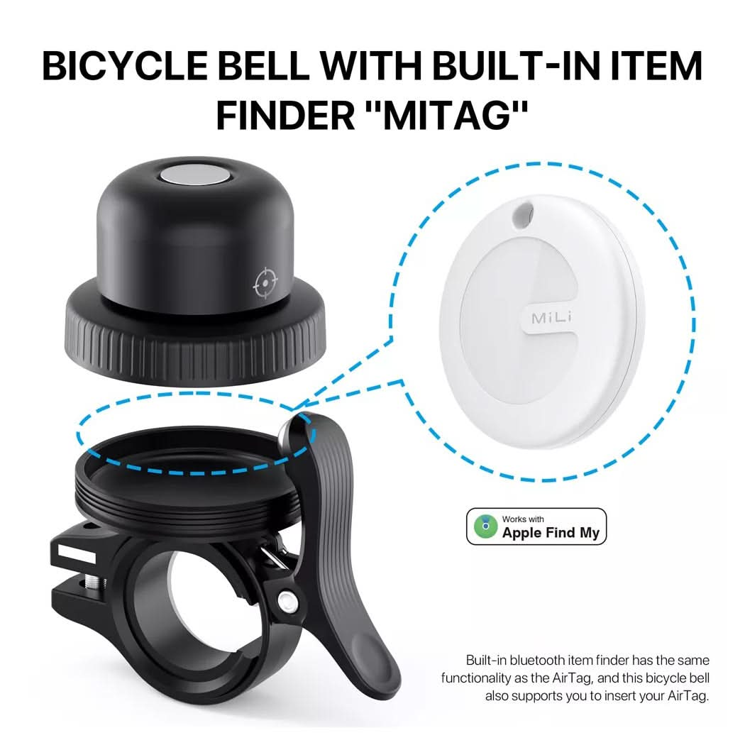 Maplin MiLi MiBell Bicycle E-Scooter Bell Item Locator