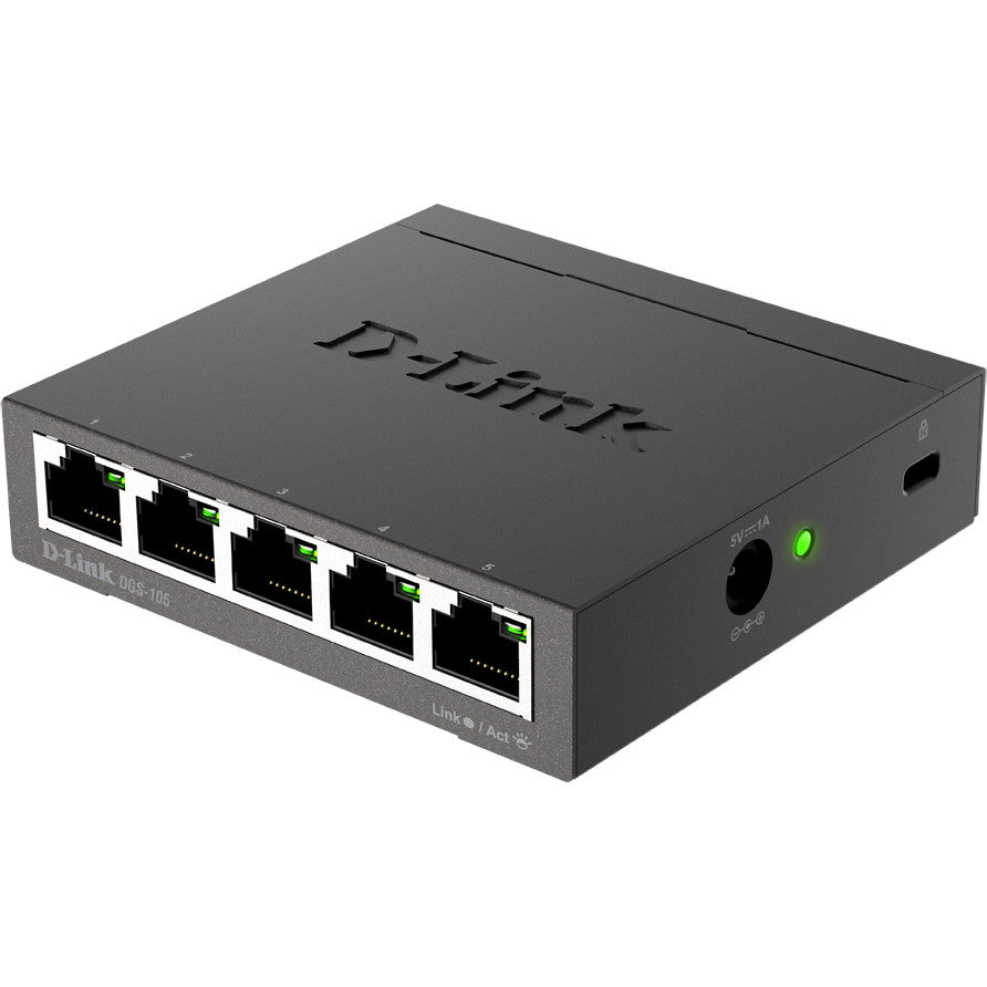 D-Link 5-Port Gigabit Unmanaged Desktop Switch - maplin.co.uk