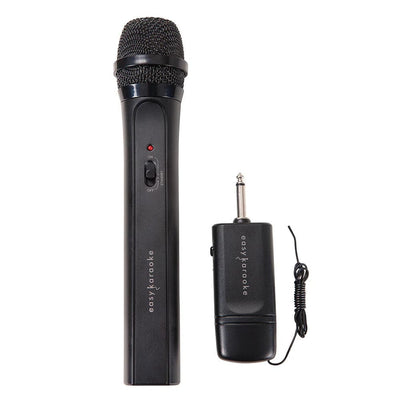 Easy Karaoke Wireless Microphone - Black