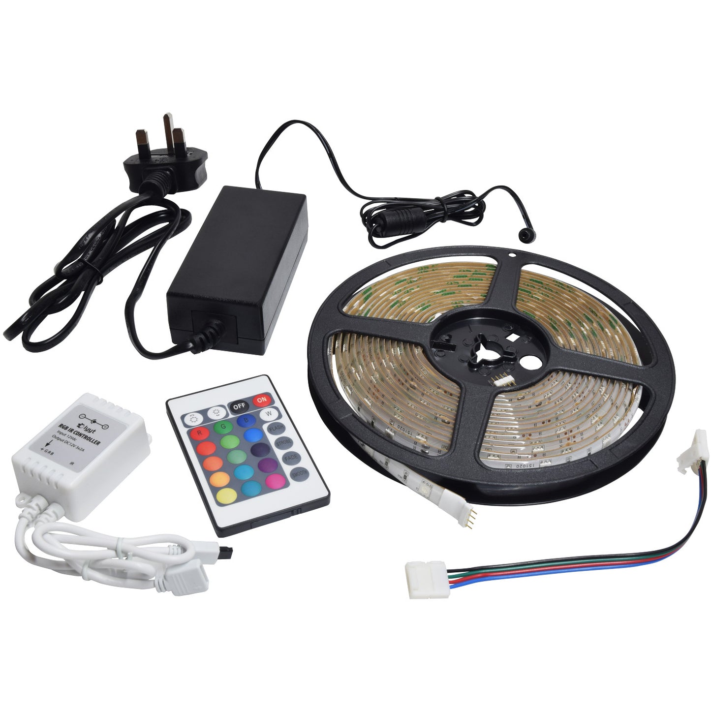 Lyyt IP65 DIY Multi-Colour RGB LED Tape - 5m