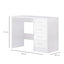 ProperAV Extra Computer Desk with 4 Drawers - White