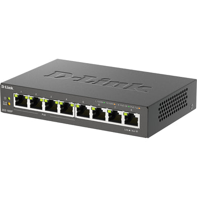 D-Link 8-Port Gigabit PoE Unmanaged Desktop Switch