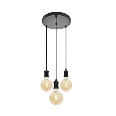 4lite Decorative 3 Light Circular Ceiling Pendant